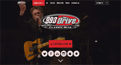 Desktop Screenshot of 993thedrive.com